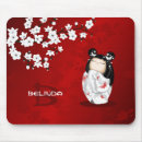 Search for white sakura mousepads Black