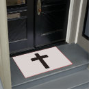 Search for christian doormats Cross