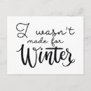 Search for cold weather postcards Freezing