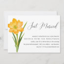 Search for daffodil wedding invitations Watercolor