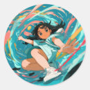 Search for imaginative stickers Anime