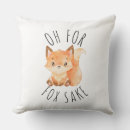 Search for cartoon fox cushions Cute