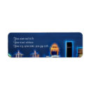 Search for cityscape return address labels Night