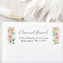 Search for spring garden blooms return address labels Botanical