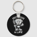 Search for badminton racket key rings Shuttlecock