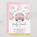 Search for car parade birthday invitations Virtual
