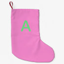 Search for initial christmas stockings Preppy