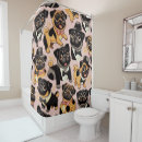 Search for pug shower curtains Puppy