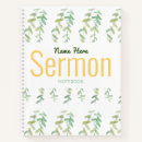 Search for sermon notebooks Church
