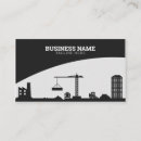 Search for road construction business cards Tractor