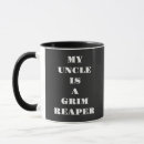 Search for grim reaper coffee mugs Dark humour