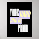 Search for hard work posters Quote