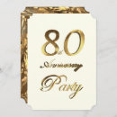 Search for 80th anniversary invitations Typography