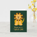 Search for wild one birthday cards First