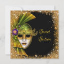 Search for black and gold masquerade 16th birthday