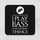 Search for bass guitar business cards Player