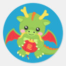 Search for cute chinese dragon stickers Zodiac