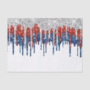 Search for patriotic tissue paper Americana