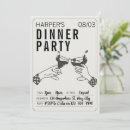 Search for friendship dinner invitations Retro