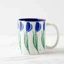 Search for blue tulips mugs Watercolor