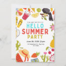 Search for hello summer invitations Colourful