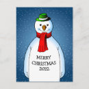Search for snowman cards invites Merry