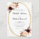 Search for editable wedding invitations Floral