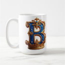 Search for royal blue monogram coffee mugs Gold