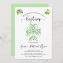 Search for shamrock invitations Green shamrocks