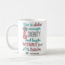 Search for she is clothed in strength mugs Scripture
