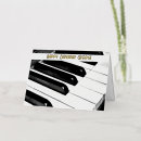 Search for musician birthday cards Pianist
