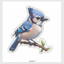 Search for whimsical bird stickers Blue