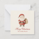 Search for clause christmas cards Watercolor