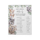 Search for woodland baby shower games Animals