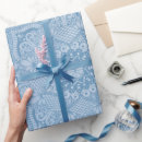 Search for mandala wrapping paper Blue