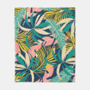 Search for colorful abstract blankets Leaves