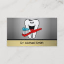 Search for teeth business cards Elegant