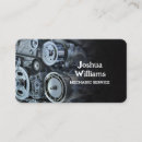 Search for mechanical engineer business cards Engine repair