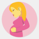 Search for pregnant stickers Pink