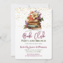 Search for book club invitations Floral