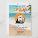 Search for cruise birthday invitations Yacht
