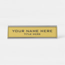 Search for modern name plates Black