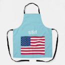 Search for patriotic american flag aprons Fourth of july