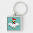 Search for chicken cartoon key rings Funny