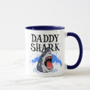 Search for daddy shark mugs Funny
