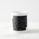 Search for artificial intelligence mugs Humour
