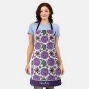 Search for purple bloom aprons Leaves