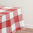 Search for picnic tablecloths Plaid