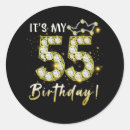 Search for 55th birthday stickers Years