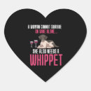 Search for funny whippet stickers Wolf